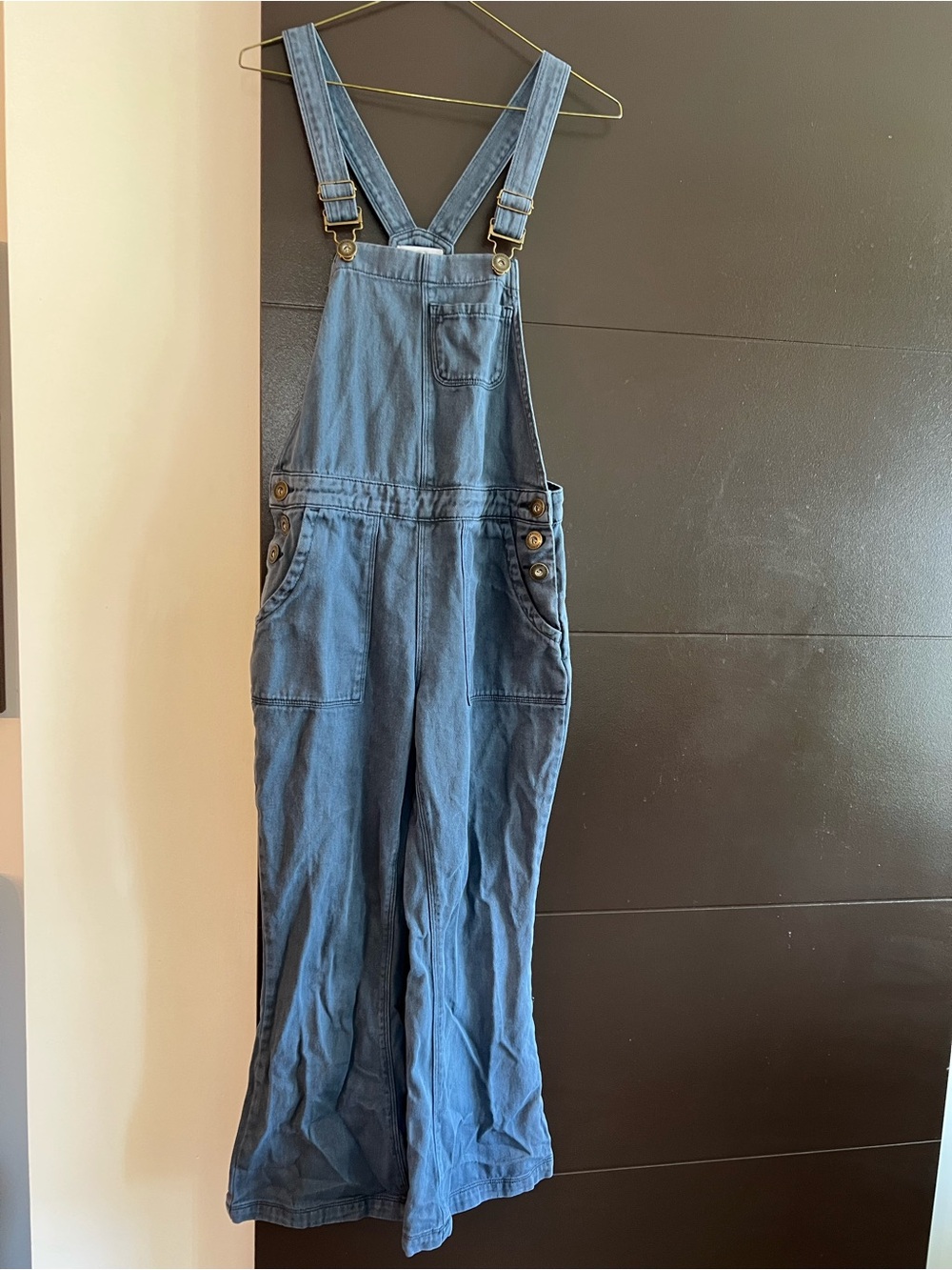 O'Neill Vintage Faded Blue Denim Overalls